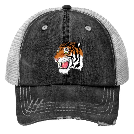 Tiger Trucker Hats