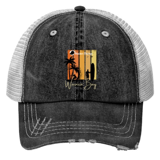 Waimea Bay Haden Mango Style Trucker Hats