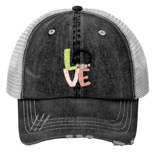 Love Easter Sublimation Trucker Hats