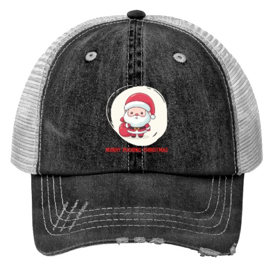 Cute Bad Santa Trucker Hats