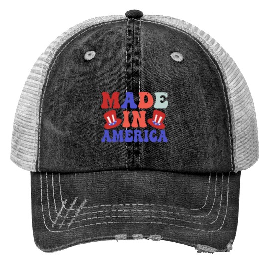 made in america Trucker Hats