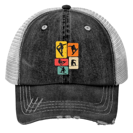 Snowboarding Gift For Snowboarders Trucker Hats