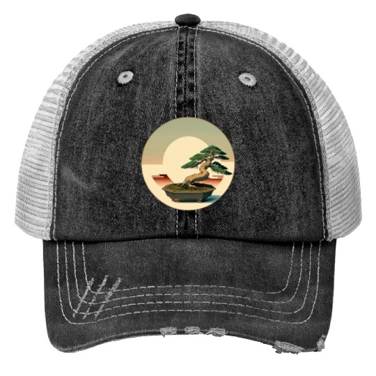 Elegant Bonsai Trucker Hats