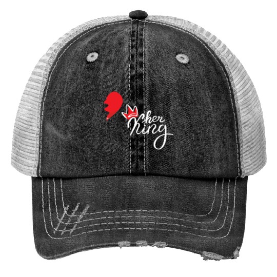 King White Trucker Hats