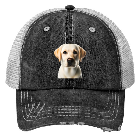 Sweet labrador Trucker Hats