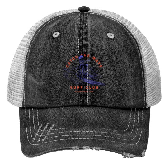 Catch The Wave Trucker Hats