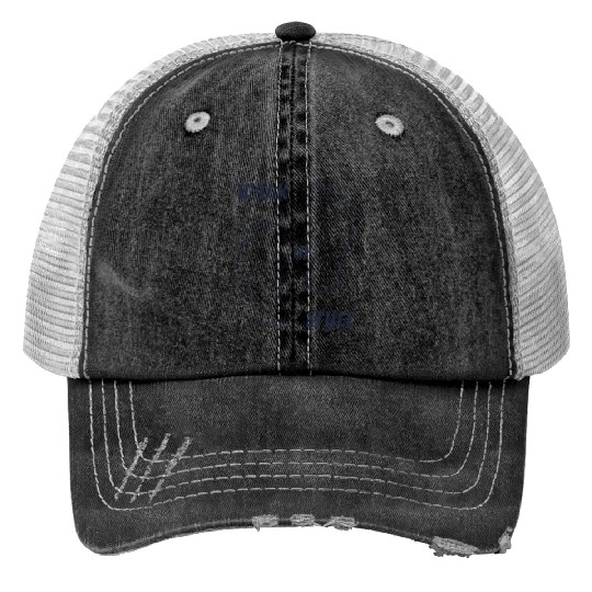 Walk in style - Navy Blue Trucker Hats