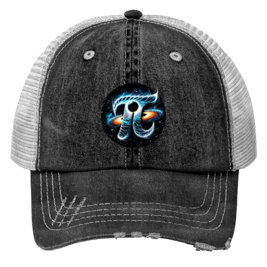 Funny Pi Day 2024 3,14 Pi Number Symbol Math Trucker Hats