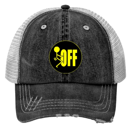 F Off ©WhiteTigerLLC.Com LIKE US ON FACEBOOK Trucker Hats