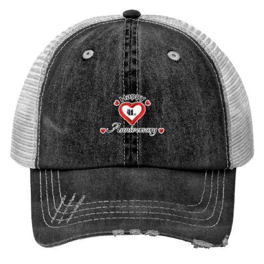 anniversary 41st Trucker Hats