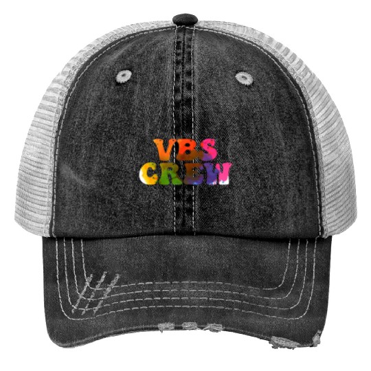 VBS Colorful Bible Vacation School Love Trucker Hats