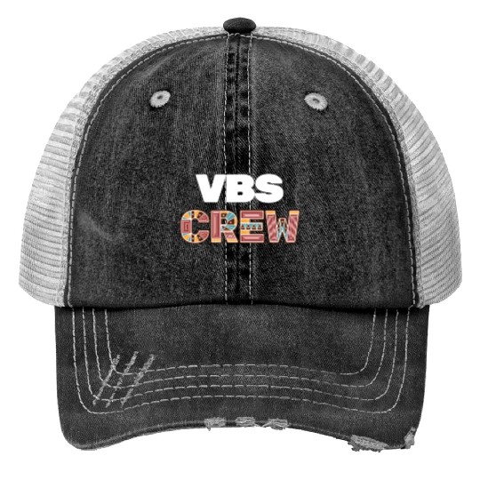 VBS Colorful Bible Vacation School Love Trucker Hats