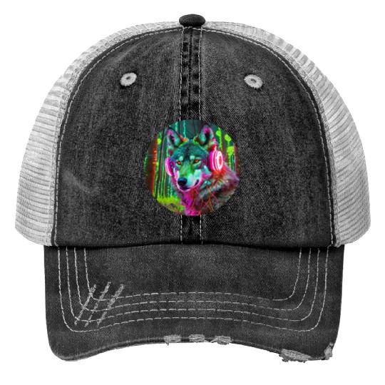 Electric Wilderness Glow 2 Trucker Hats