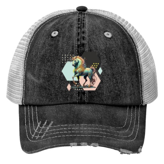 Unicorn Trucker Hats