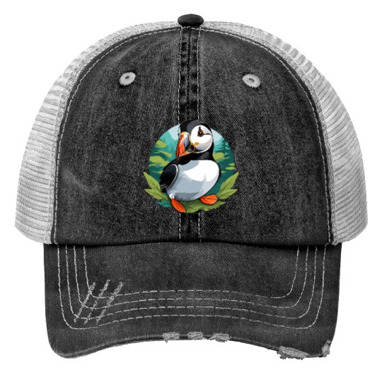 Puffin Trucker Hats