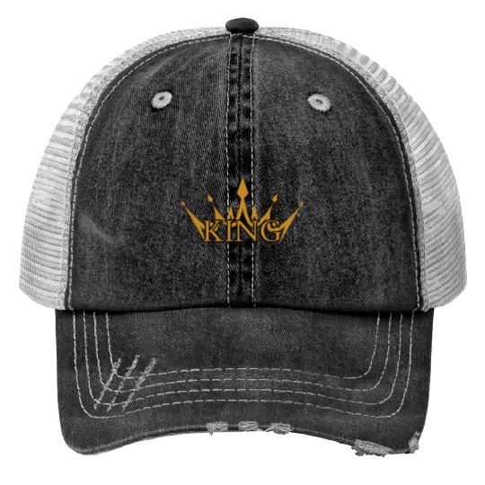 KING,her king Trucker Hats
