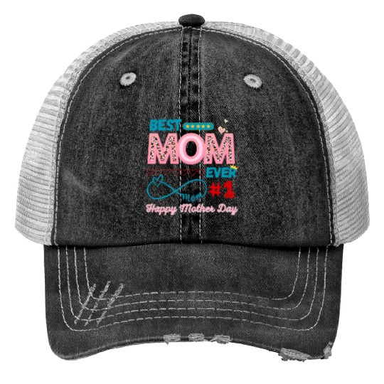 happy Mother's Day #1 Trucker Hats