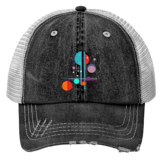 Geometric art Trucker Hats