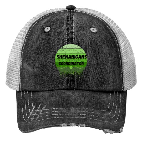 Shenanigans Coordinator for St Patrick's Day Trucker Hats