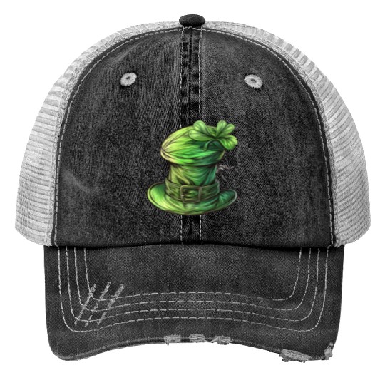 St Patrick Irish Green Hat Trucker Hats