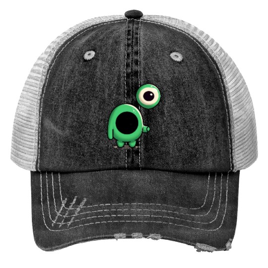 Eye Balloon Trucker Hats