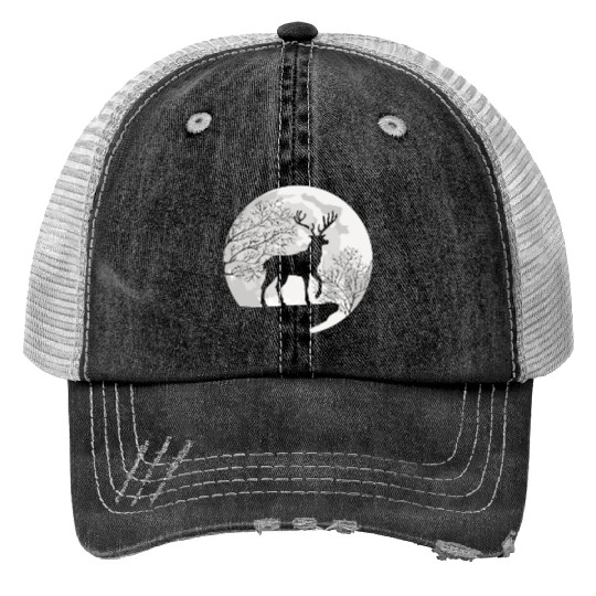 MOON DEER DESIGN Trucker Hats
