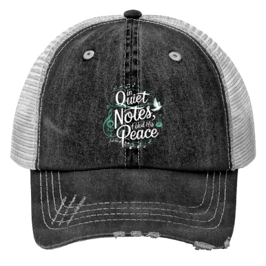 Prayer Songs Jesus Christ Religious Music Praise Trucker Hats