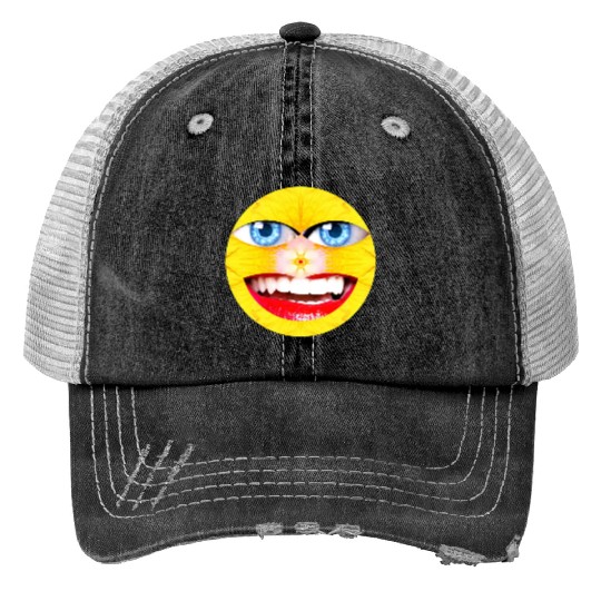 Smile Face Have a Nice Day Promote Happiness Joy Trucker Hats