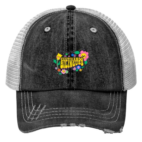 Cultivando Bilingües Spanish Teacher Trucker Hats