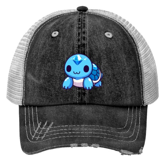 Sapphire Turtle Trucker Hats