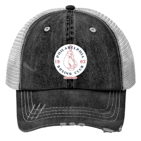 Philadelphia Boxing Club 1903 Sticker Trucker Hats