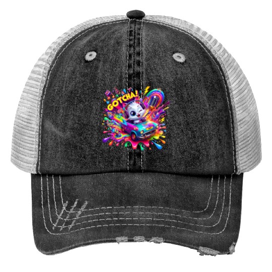 Galactic Vibes: Plosion of Splashes - GoTcha! Trucker Hats