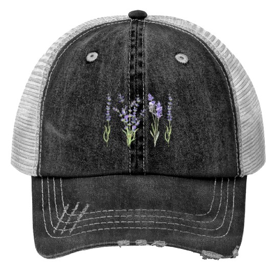 lilac beauty Trucker Hats