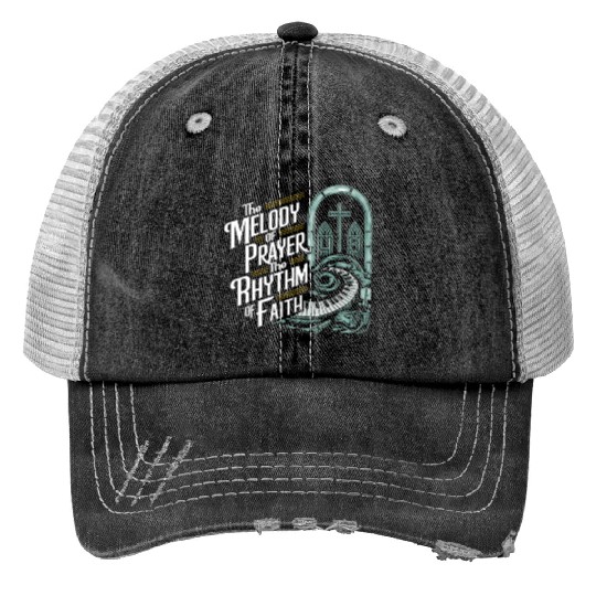 Prayer Songs Jesus Christ Religious Music Praise Trucker Hats