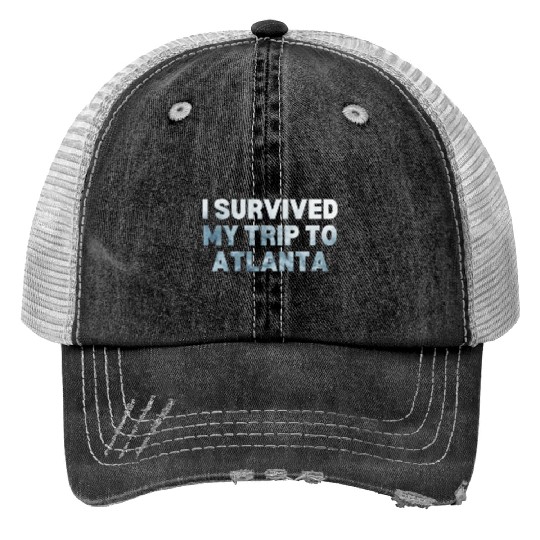 My Trip Traveler Vacation Atlanta Trucker Hats