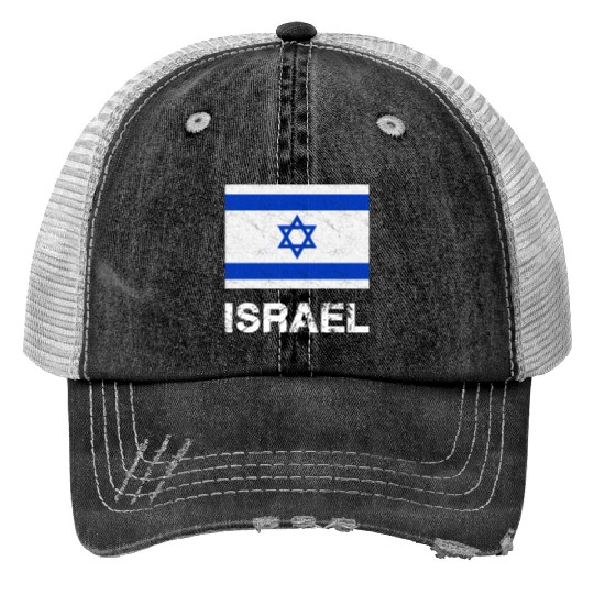 Israel Flag Trucker Hats