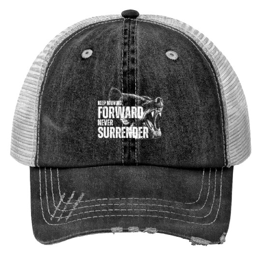 keep moving foward Trucker Hats