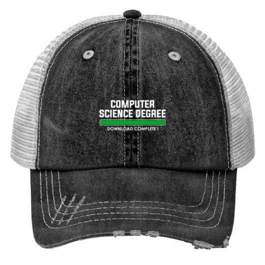 computer science degree Trucker Hats