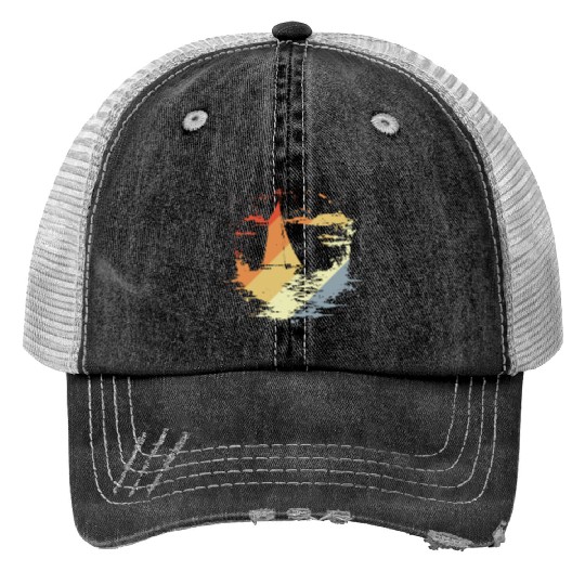 Vintage Sailing Trucker Hats