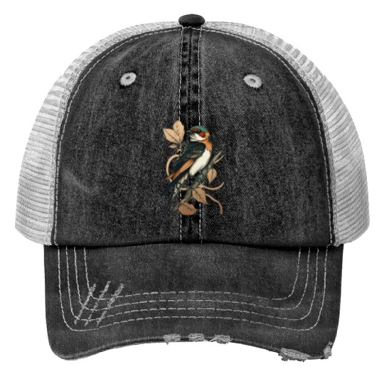fire birds Trucker Hats