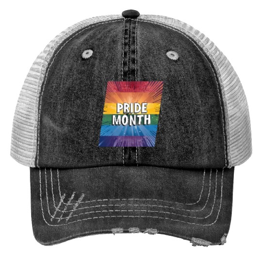 LGBTQ Pride Month Trucker Hats