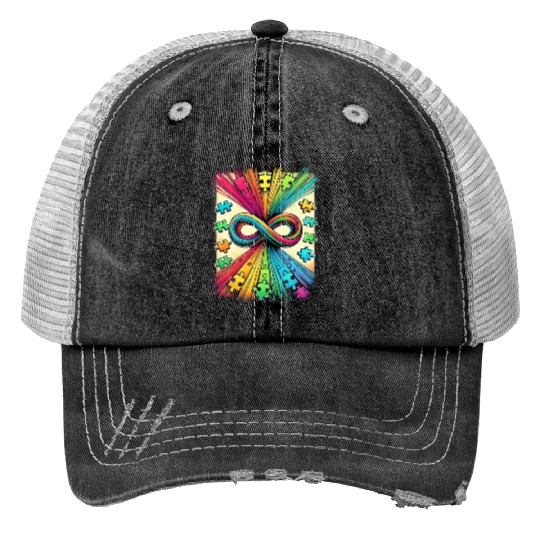 Spectrum Explosion Trucker Hats