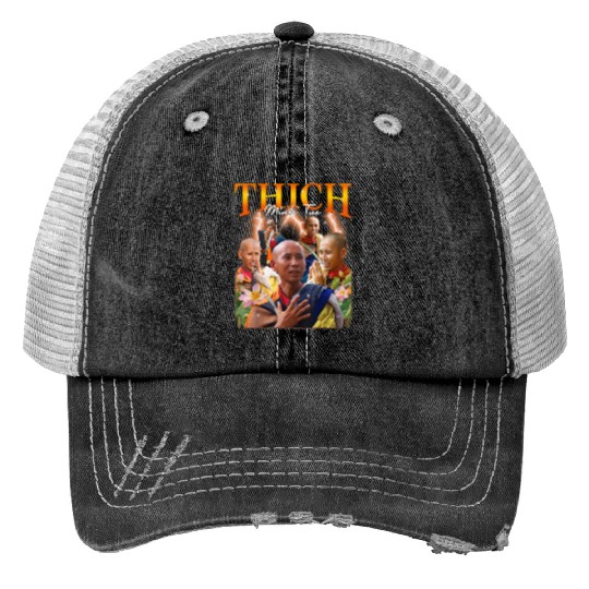 Monk Thich Minh Tue Bootleg Trucker Hats