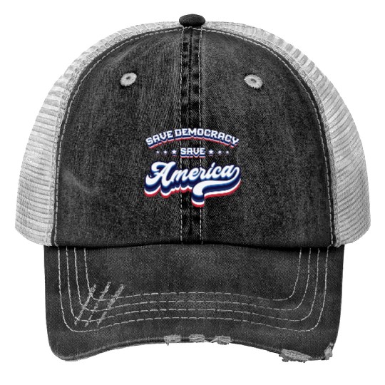 Save Democracy - 2024 Elections Trucker Hats