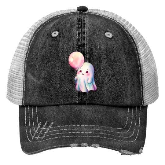 Balloon and Boo Trucker Hats