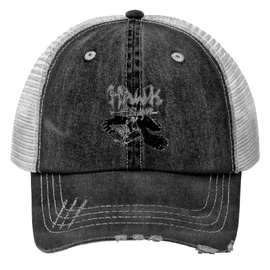 Hawk the Slayer Trucker Hats