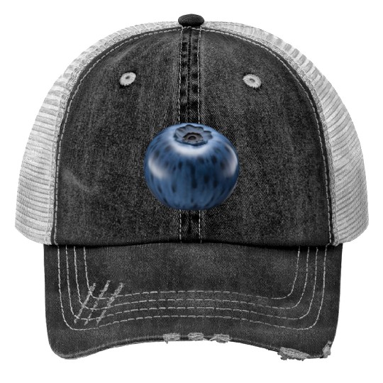 Blueberry Realistic Trucker Hats