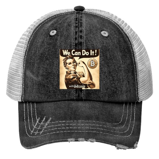 We can do it with Bitcoin Crypto Propaganda Trucker Hats