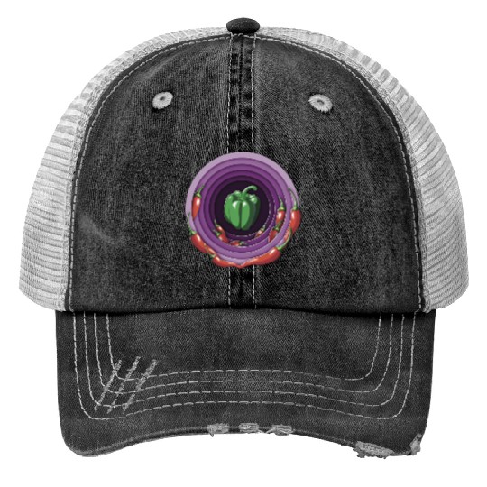pepper tunnel journey Trucker Hats