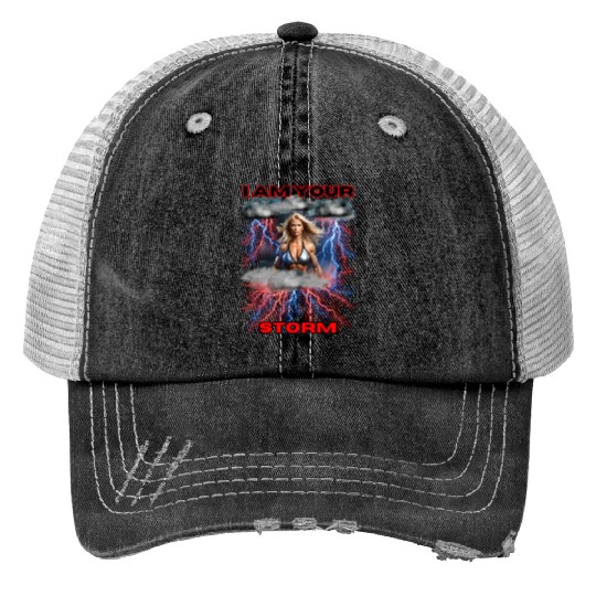 Storm , gym design . Option 3 Trucker Hats